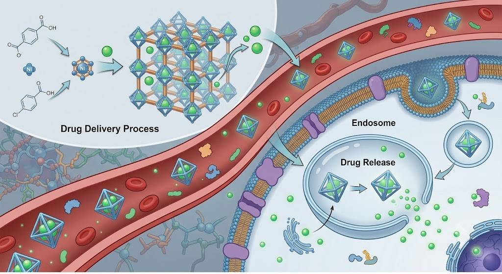 Accelerating Therapeutic Innovation with Nickel Metal-Organic Frameworks