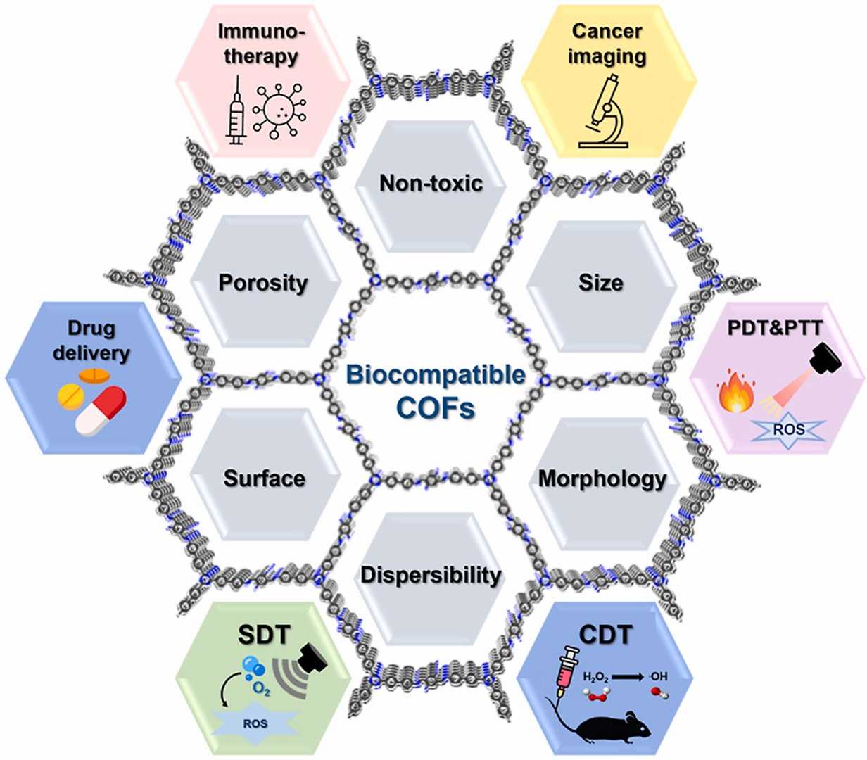 Application of Covalent Organic Frameworks (COFs) in Stimulus-Responsive Drug Delivery