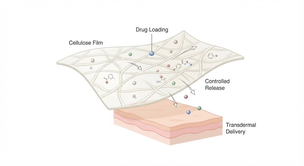 Cellulose-Based Films for Advanced Drug Delivery