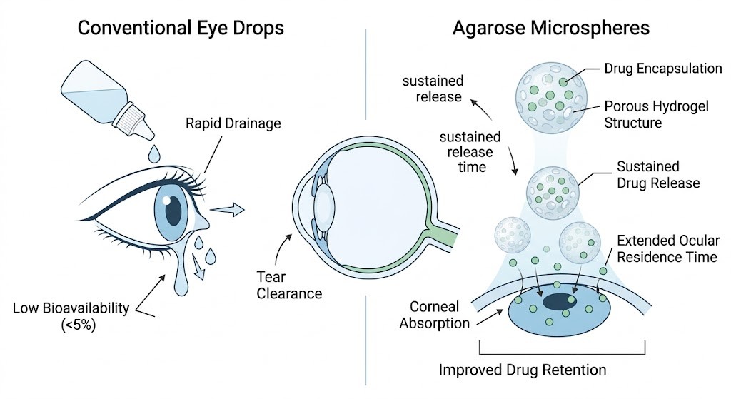 How Can Agarose Microspheres Revolutionize Sustained Ophthalmic Drug Delivery?