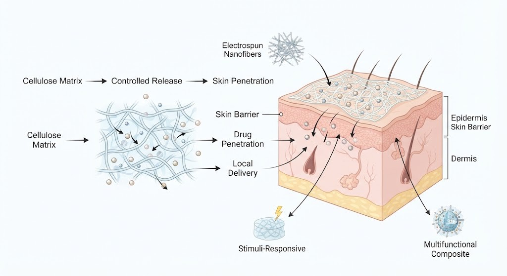 How Cellulose Enhances Transdermal Drug Delivery?