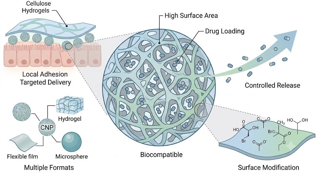 How Do Cellulose Nanoparticles Improve Drug Delivery?