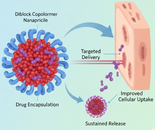How Do Diblock Copolymer Nanoparticles Improve Drug Delivery?