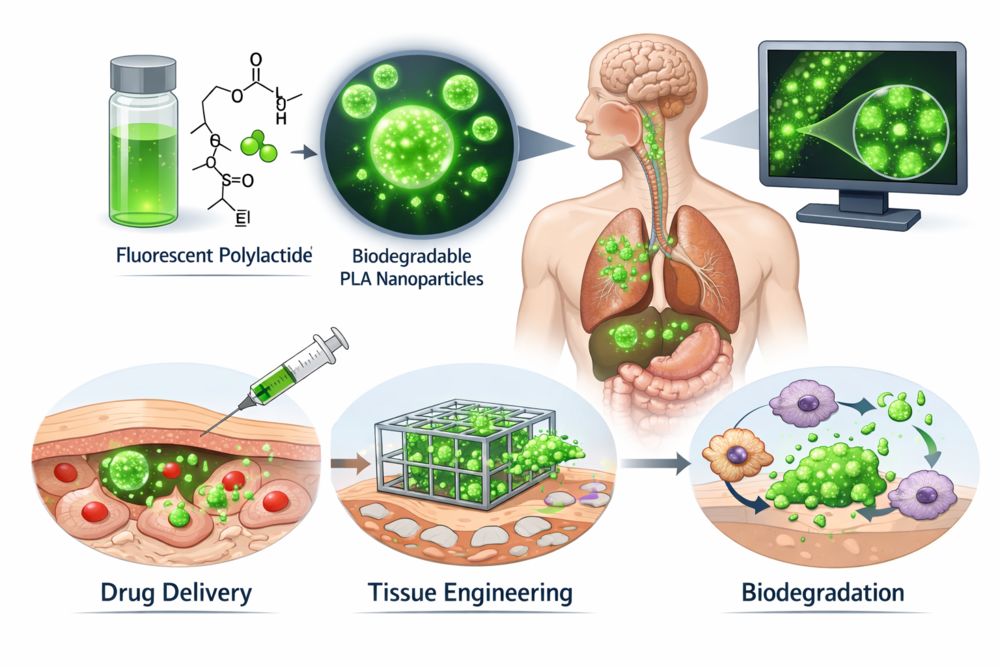 How Do Fluorescent Polylactides Allow Scientists to Track Polymers Inside the Body?