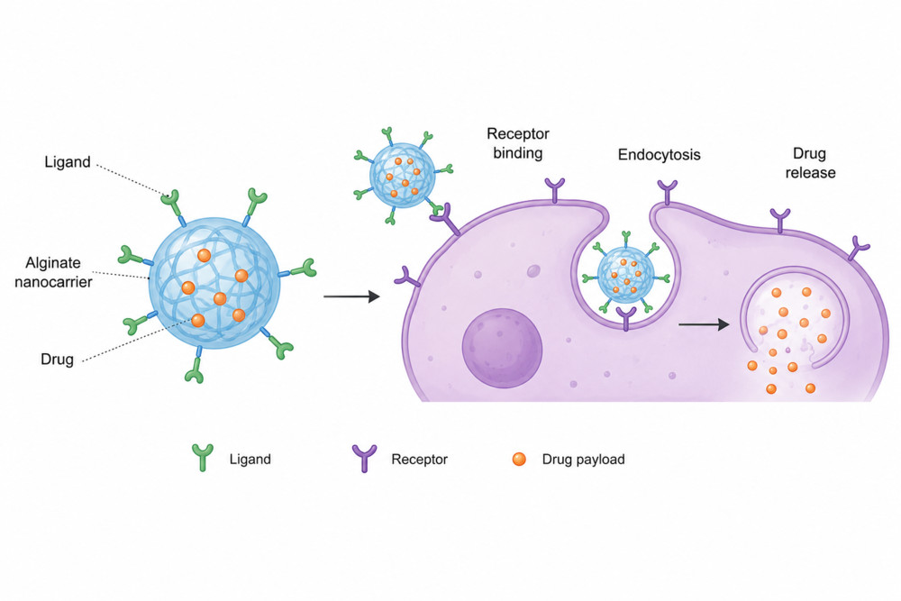 Ligand-Modified Alginate Nanocarriers for Targeted Therapy