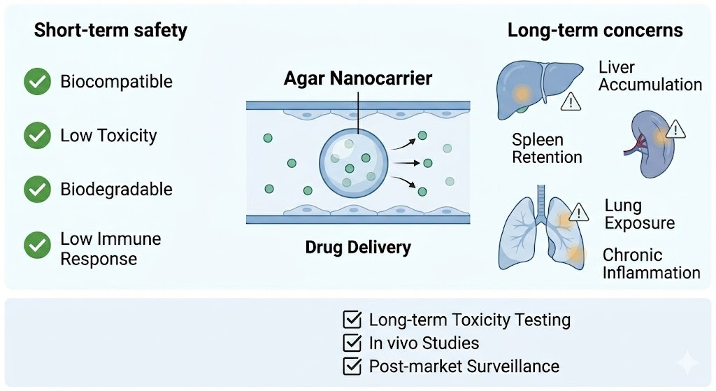 What are the Long-Term Toxicity Profiles of Agar-Derived Nanomedicines?