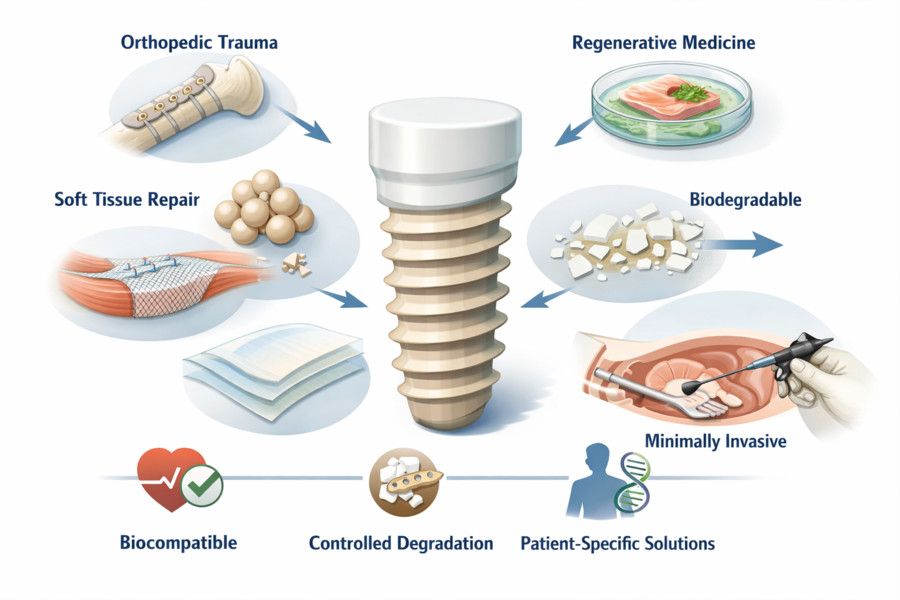 Where does Polylactide Glycolide (PLGA) Fit in the Future of Medical Implants?