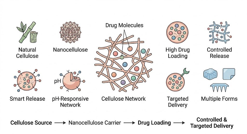 Why Is Cellulose a Rising Star in Drug Delivery?