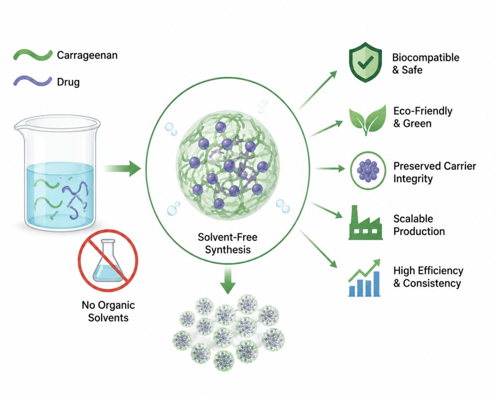 Why Is Solvent Free Synthesis Key for Scaling Carrageenan Drug Carriers?